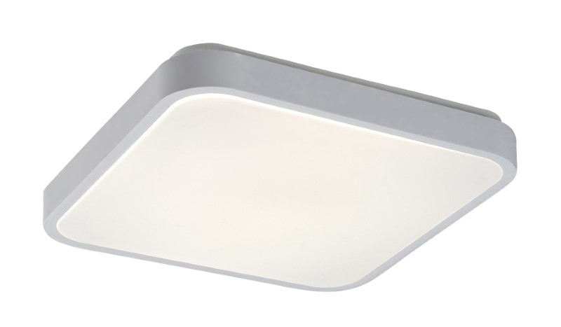 RABALUX 77138 Lowar vonkajšie stropné svietidlo so senzorom 285x285mm LED 18W/1150lm 4000K IP44 biela