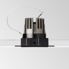 Ideal Lux 319674 GAME TRIMLESS SQUARE  zápustné svítidlo LED 100x100mm 11W 1100/820lm 3000K IP40 černá
