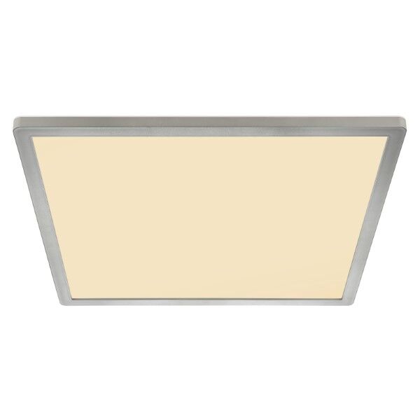 GLOBO 41563-24N SAPANA stropní svítidlo LED 24W/2300lm 3000K IP44 matný nikl, bílá