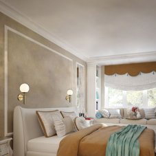 Rabalux 5351 Divina nástenné svietidlo 150mm 1xE14 9W IP20 zlatá