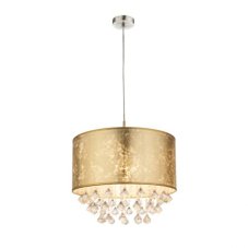 GLOBO 15187H3 AMY závěsné svítidlo 1xE27 60W IP20 nikl