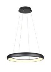 TRIO 349617532 CARDONA závěsné svítidlo D750mm SMD LED 59W/6900lm 2300+3000+4000K černá matná, switchdimmer