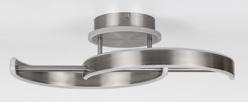 RABALUX 71052 Jarnelle stropní svítidlo LED 30W/2150lm 3000K saténová chromová, bílá