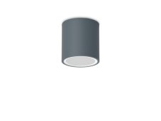 Ideal lux 318110 TECHO vonkajšie stropné svietidlo D90mm 1xGU10 IP54 antracitová