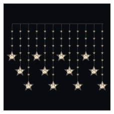 Vianočná girlanda LED 2700K biela IP44 EMOS DCGW18 časovač