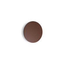 Ideal lux 328539 OUTDOOR PUNTO venkovní nástěnné svítidlo LED D240mm 12W 1400/850lm 3000K IP54 kávová