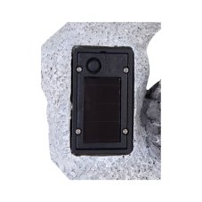 33205 GLOBO Exteriérové ​​solární LED svítidlo zahradní dekorace Šnek, 2x 0,06W 2700K IP44 šedá