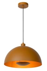 LUCIDE 45496/01/44 SIEMON závěsné svítidlo D400mm 1xE27 okrová žlutá