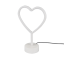TRIO reality R55210101 HEART USB Dekoračné svietidlo 200mm LED 1X1W Biela