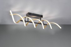 TRIO 641810208 SEQUENCE stropní svítidlo SMD LED 41W/5000lm 2300+3000+4000K matná mosaz, switchdimmer