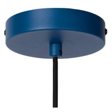 LUCIDE 45496/01/35 SIEMON závesné svietidlo D400mm 1xE27 modrá