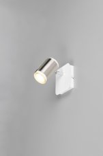 TRIO 814570107 GILLAN nástenné bodové svietidlo/spot s vypínačom 1xGU10 nikel matný