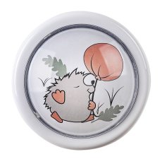 RABALUX 76072 Hedgy pushlight orientačné svietidlo detské D100mm LED 0,3W/5lm 6000K biela, viacfarebná, 2XAA excl.