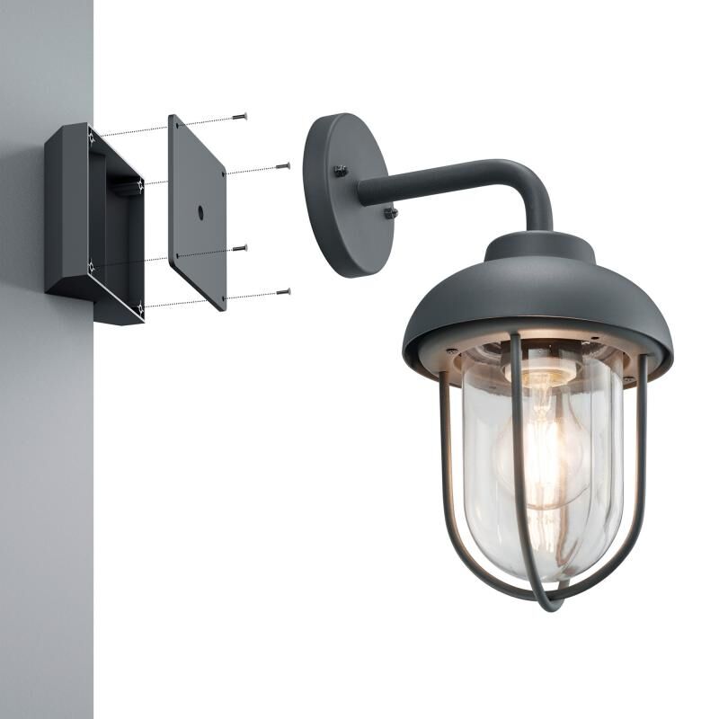 9965-32 TRIO CORNER MOUNT rohová konzola pro venkovní nástěnná svítidla antracit