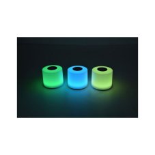 LUTEC CONNECTED 8506201331 NOMA exteriérové stolné svietidlo LED 2x2,3W 2x150lm 2700-6500K+RGB IP44 biela USB