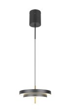 TRIO 340219180 KEATON závesné svietidlo D400mm SMD LED 34,5W/4000lm 2300+3000+4000K čierna, zlatá, switchdimmer