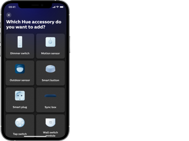 Mobilná aplikácia Philips Hue