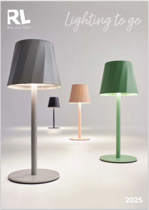 Titulná strana Lighting to go katalógu 2025