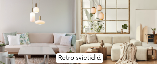 Retro svietidlá – Nostalgia v štýle 50. až 80. rokov, FEIM.sk