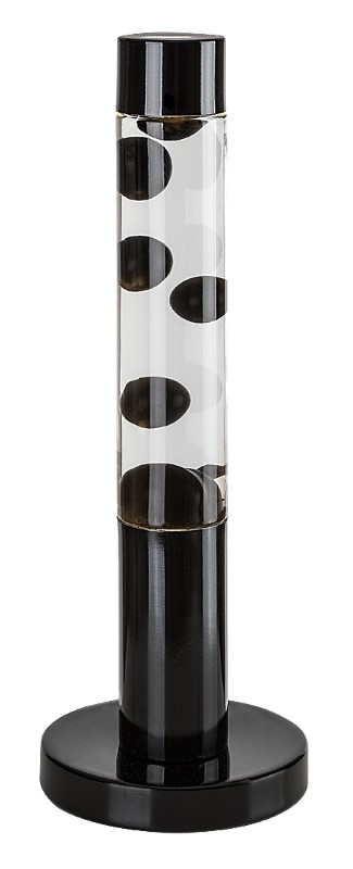 RABALUX čierna lávová lampa 