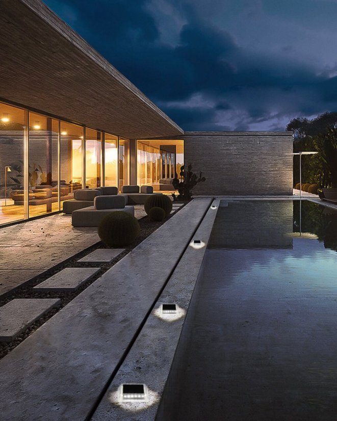 solární svítidlo k bazénu immax-08495l-terra