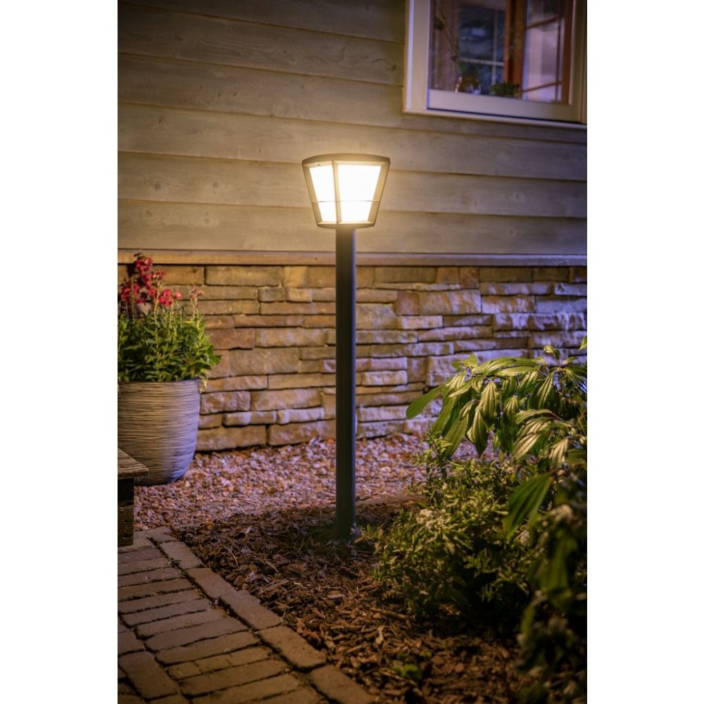 Philips HUE 17442/30/P7 Econic exteriérový záhradný stĺpik 15W