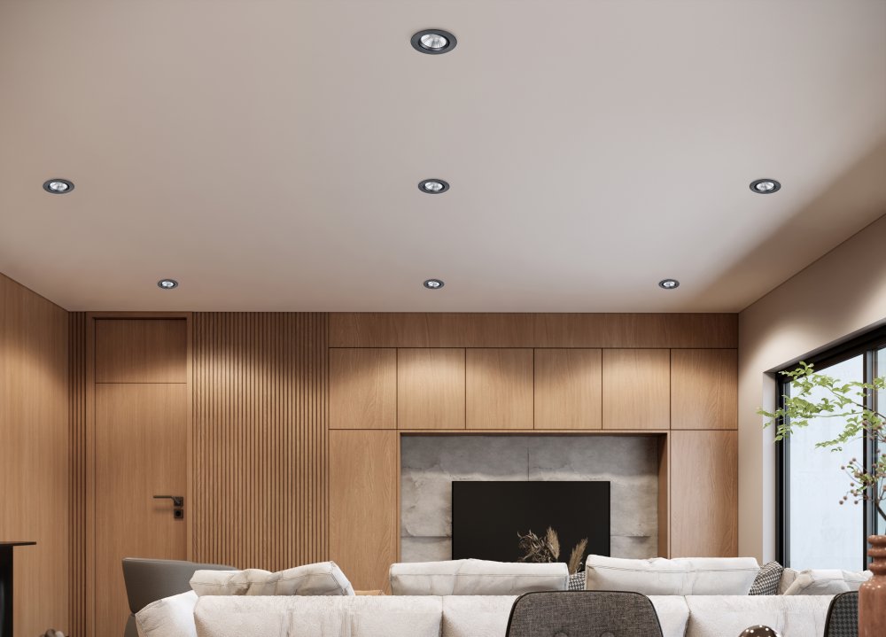 LED zapuštěné svítidlo TRIO s teplým světlem do kuchyně