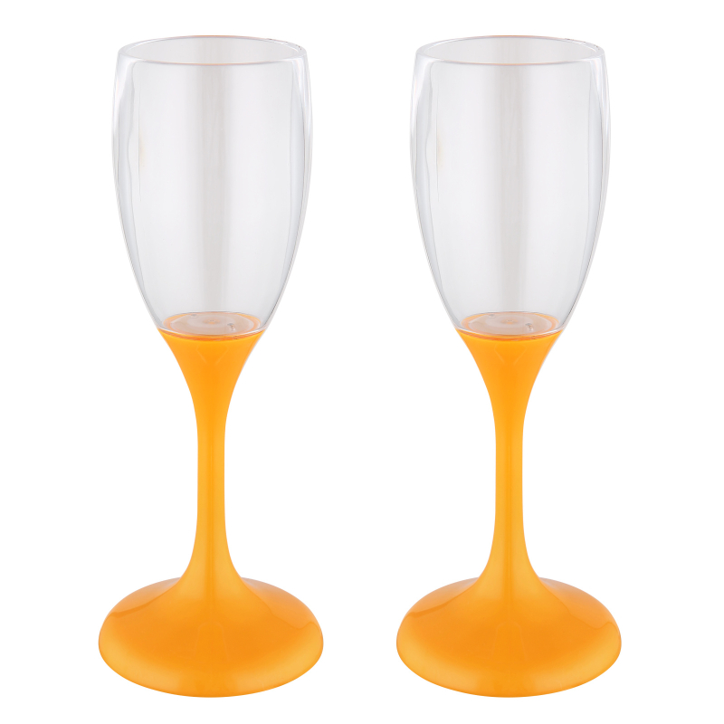 Svietiace poháre na víno a prosecco GLOBO COEN vytvárajúce romantickú atmosféru