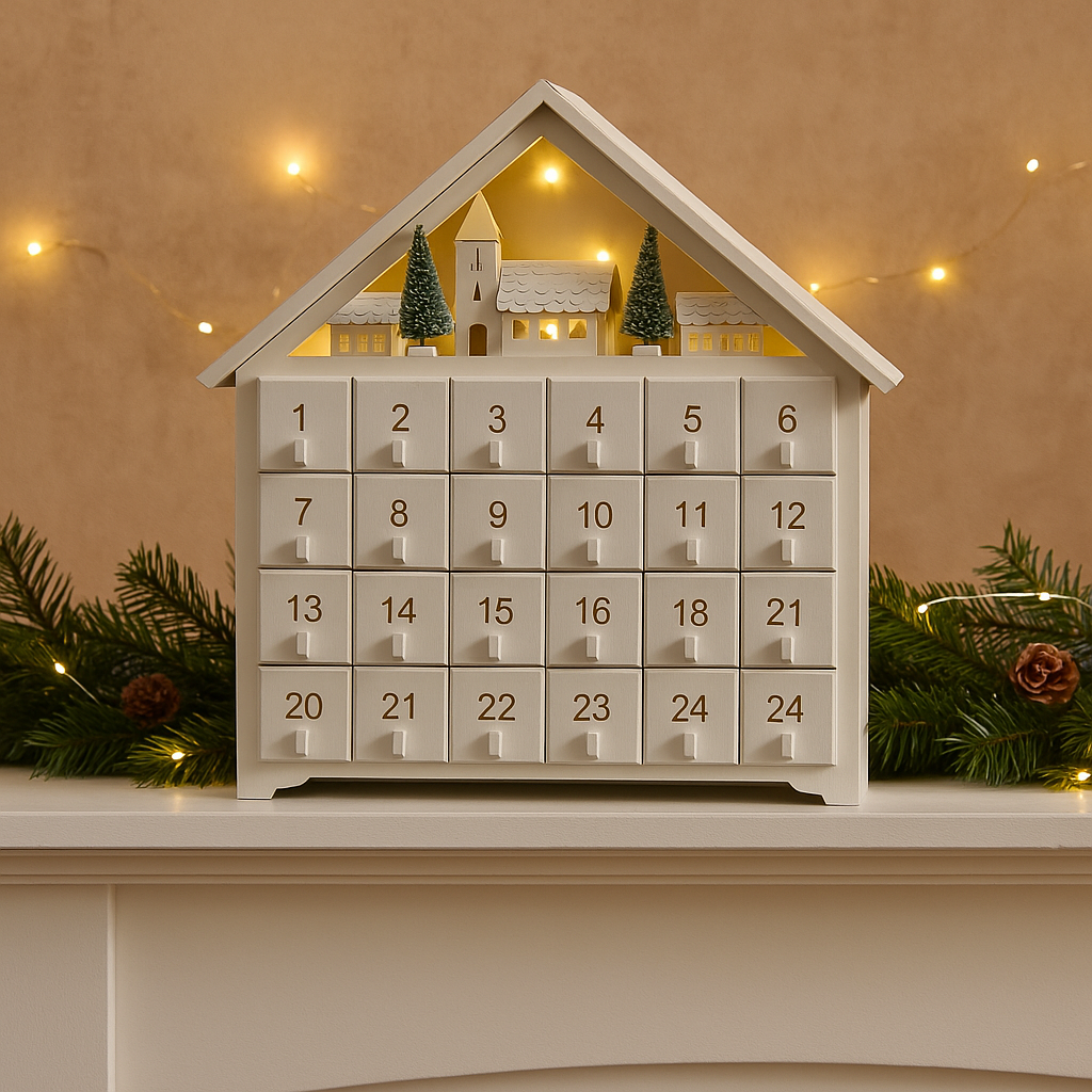 Adventný kalendár Feim svietidlá - otvor si každý deň jedno okienko