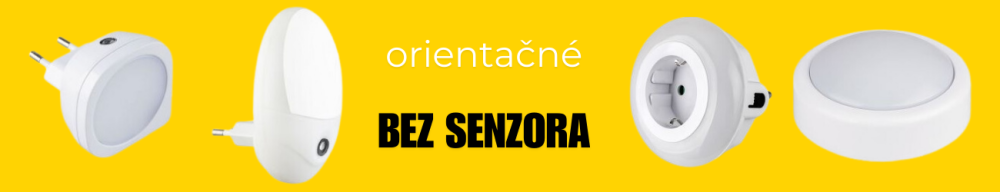 Orientačné LED svietidlá bez senzora – jemné nočné osvetlenie