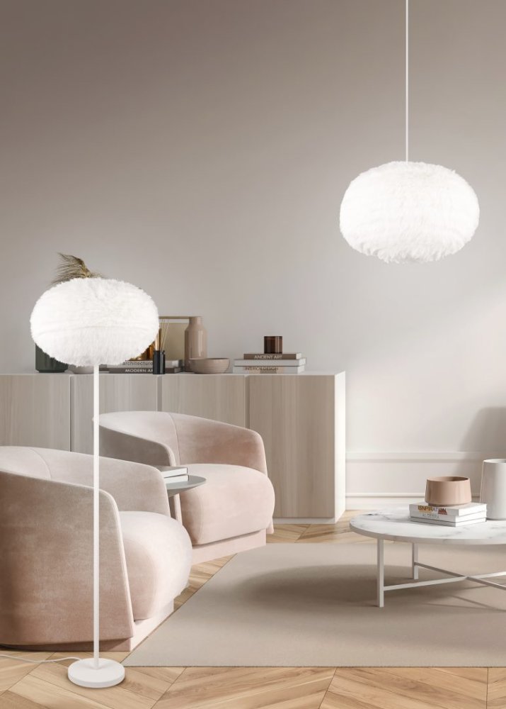 TRIO Reality R31581901 FURRY závěsné svítidlo 1xE27 D500mm písková