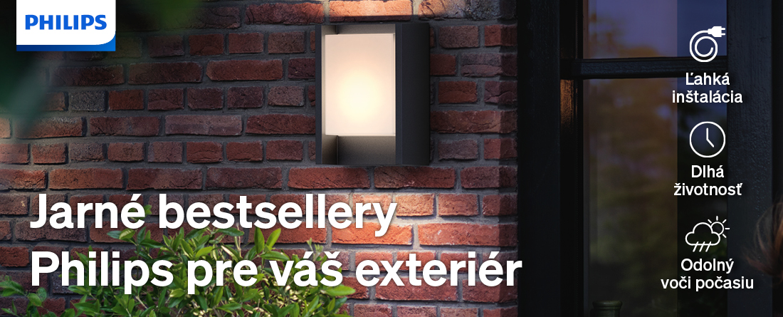 Philips outdoor - jarná akcia 35% 