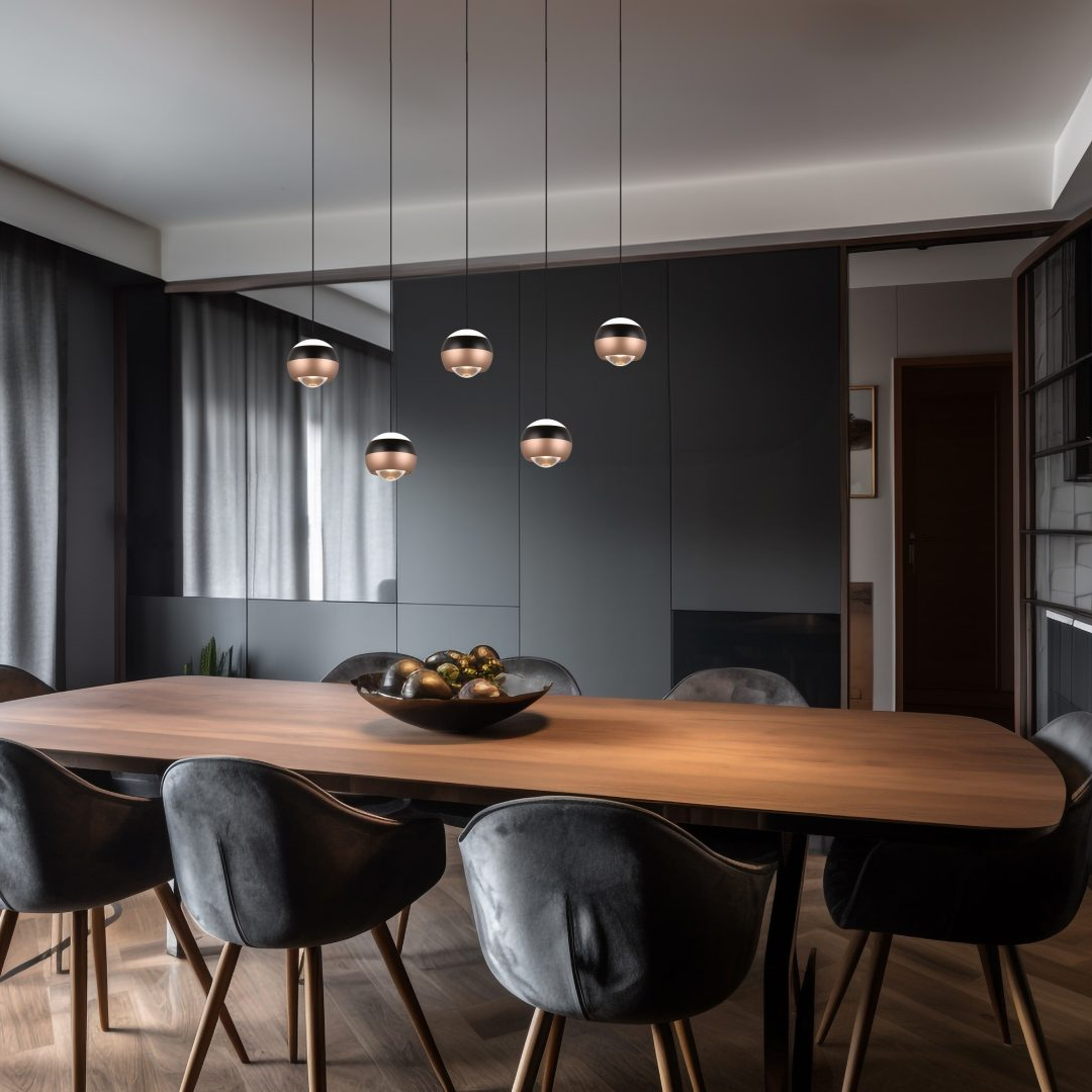 Rodinka ORBIT – minimalistické stropné svietidlá s mosadznými detailmi