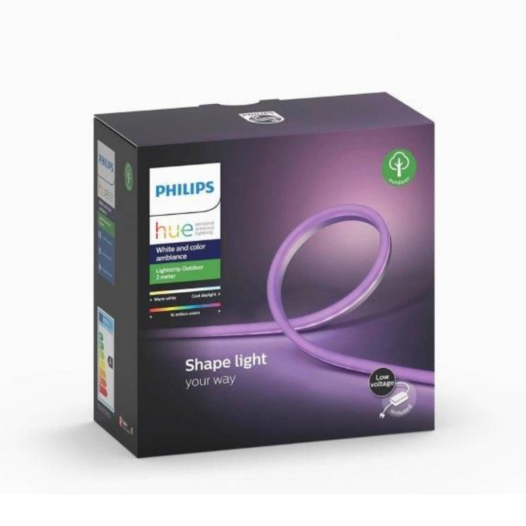 Philips Hue Outdoor Lightstrip 2 m LED pásik pre exteriérové osvetlenie záhrad