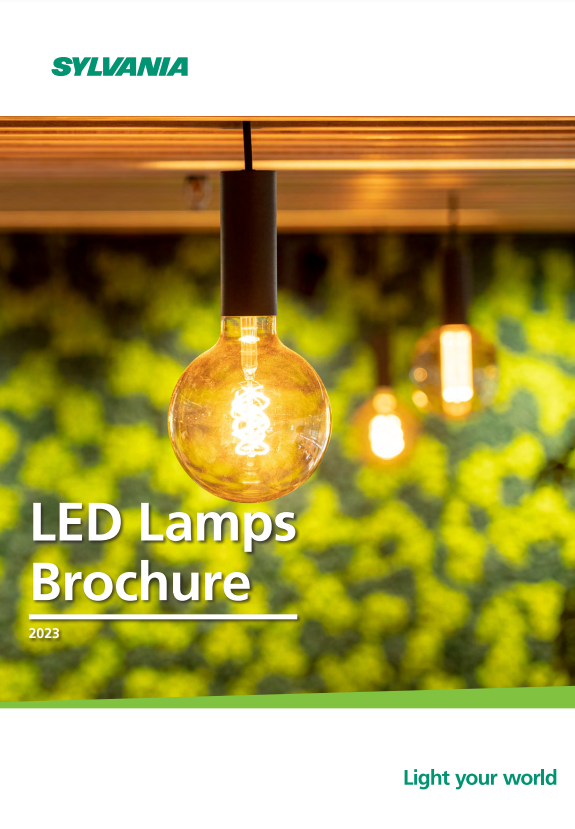 Titulná strana SYLVANIA Žiarovky katalógu 2023