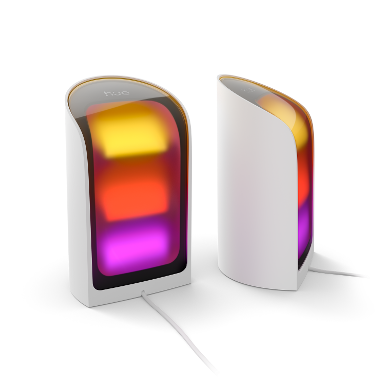 Philips Hue White and color Gradient Play Wall Washer stolové svietidlo biele