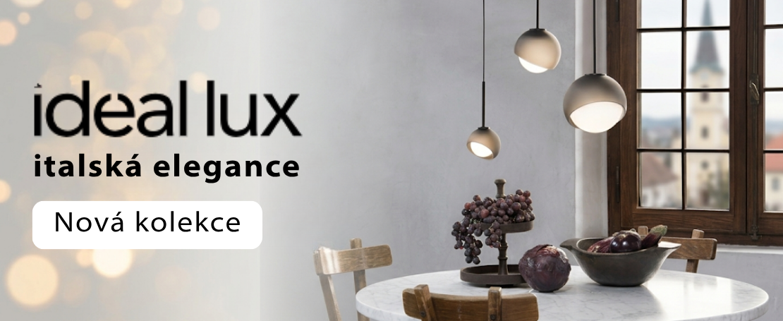 Ideal lux - uvodní sleva na novinky