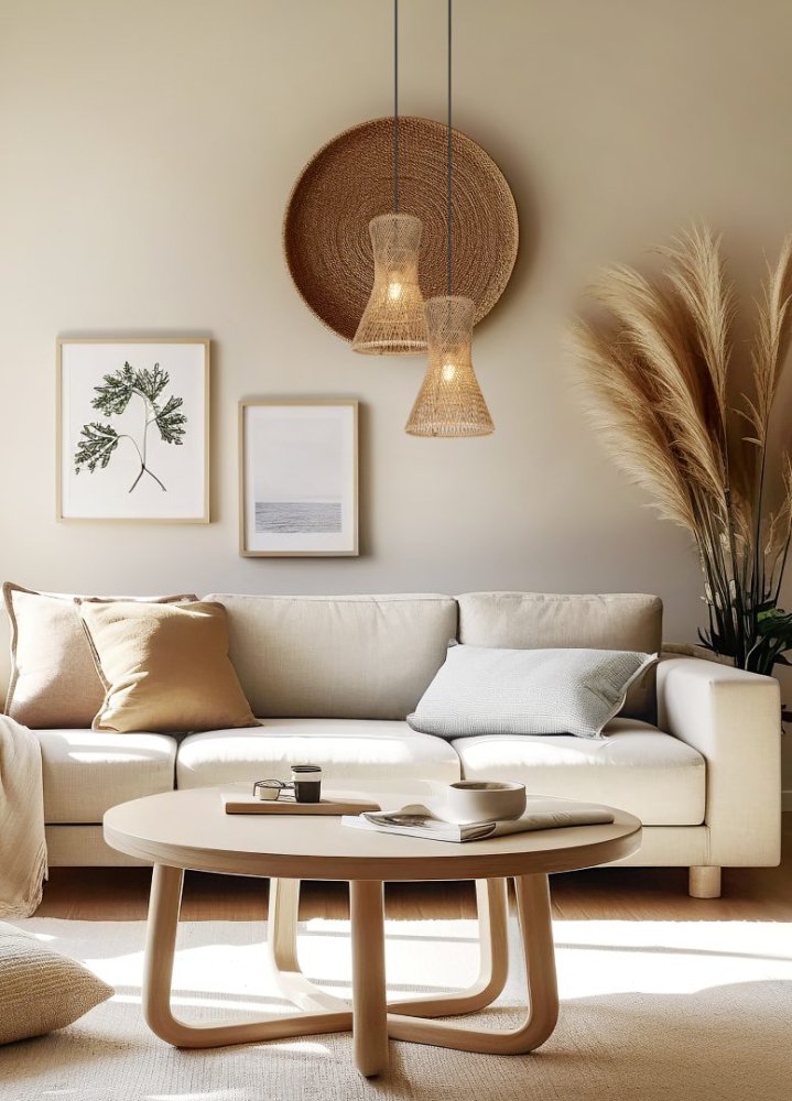 TRIO Reality R31831026 BIJOU závesné svietidlo D200mm 1xE27 čierna matná, hnedá